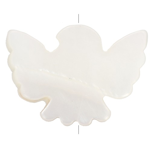 Perla dell'aquila in madreperla 13x18 mm - Naturale x1