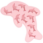 Stampo in silicone per delfini 38x32 mm x1