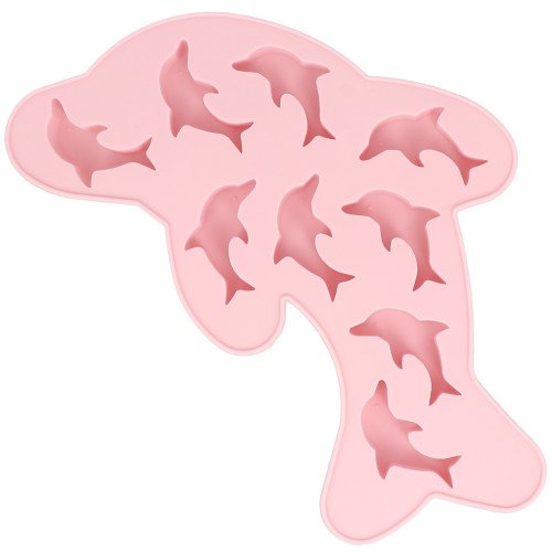 Stampo in silicone per delfini 38x32 mm x1