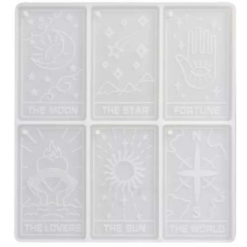 Stampo in silicone per tarocchi - 70x40 mm x1