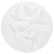 Stampo in silicone per la realizzazione di pendenti per uccelli x1|raw }}