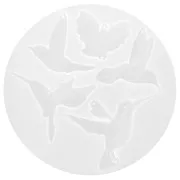 Stampo in silicone per la realizzazione di pendenti per uccelli x1