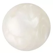 Perle - Perle di resina opaca 8 mm - Bianco perlato x10 Perle di resina opaca 8 mm - Bianco perlato x10