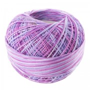 Filo cotone Lizbeth taglia 20 Grape Splash n°165 x192m|raw }}
