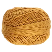 Filo cotone Lizbeth taglia 20 Gold n°611 x192m