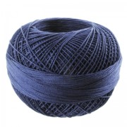 Filo cotone Lizbeth taglia 20 Navy Blue n°654 x192m|raw }}