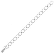 Catena di estensione a maglia rombo 77 mm - acciaio inox 304L x1|raw }}