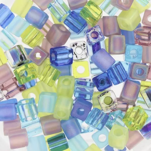 Cubetti Miyuki 4 mm SB-MIX-06 - Jeweltone x10g