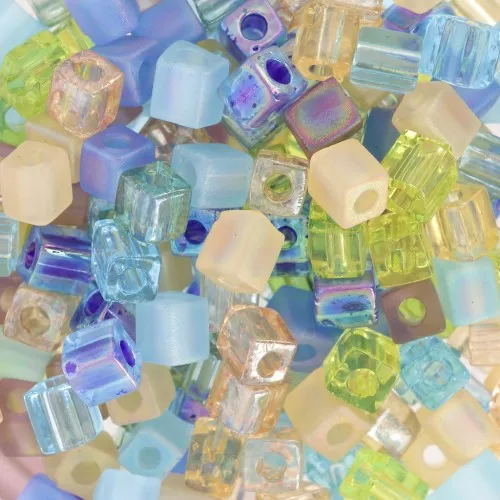 Cubetti Miyuki 4 mm SB-MIX-10 - Campi di Francia x10g