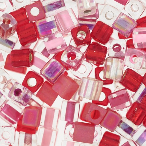 Cubetti mix Miyuki 4 mm SB-MIX-24 - Valentine x10g