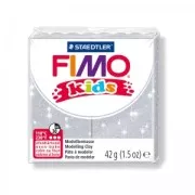 Pasta Fimo Kids 42gr Argento Paillettes (n°812)