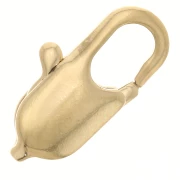 Moschettone da 12 mm - Placcato oro 3 micron x1