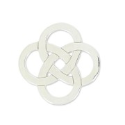 Separatore morivo celtico 21x11mm en Argent 925 x1
