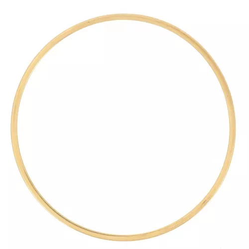 Anelli di montaggio e tessitura con cerchio da 40 mm - acciaio inossidabile 304L Dorato x10