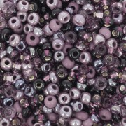 Preciosa Perle di semi 8/0 3 mm - Mix Violet x20g