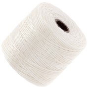 Filo S-LON Bead Cord 0,5 mm - Bianco x70m|raw }}