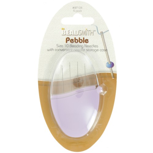 Aghi per Perla n°10 - Pebbles - Acciaio x4