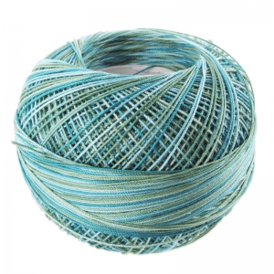 Filo cotone Lizbeth taglia 10 Blue River Glades n°164 x111m