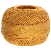 Filo cotone Lizbeth taglia 10 Gold n°611 x111m|raw }}