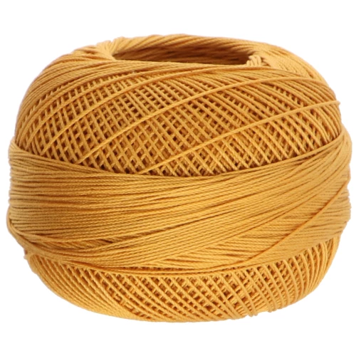 Filo cotone Lizbeth taglia 10 Gold n°611 x111m