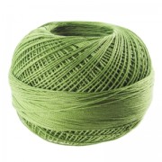 Filo cotone Lizbeth taglia 10 Leaf Green Med. n°684 x111m|raw }}