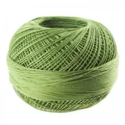 Filo cotone Lizbeth taglia 10 Leaf Green Med. n°684 x111m