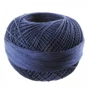 Filo cotone Lizbeth taglia 10 Navy Ble n°654 x111m