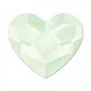 Strass Hotfix Heart PureCrystal 2808 mm.6 Crystal Powder Green x1