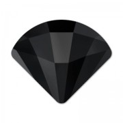 Strass Hotfix Fan PureCrystal 2714 mm.6 Jet x1