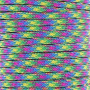 Paracord - Corda paracadute piatta da 4 mm - Verde - Fuschia - Giallo - Blu x1m|raw }}