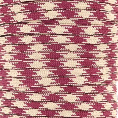 Rotolo Di Corda Paracord Rossa 100 Piedi – Elwood – Resistenza 550 Libbre, 7 Fili Per Sopravvivenza E Campeggio