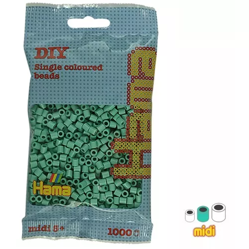 Perle da stiro Hama Midi 5 mm Aqua (n°113) x 1000