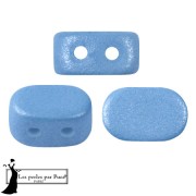 Perle di vetro Lipsi® di Puca® 4x6 mm - Vogue Celestial Blue Mat x10g