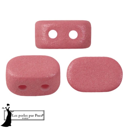 Perle di vetro Lipsi® by Puca® 4x6 mm - Vogue Indian Rose Mat x10g