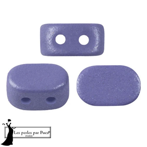 Perle di vetro Lipsi® di Puca® 4x6 mm - Vogue Mauve Mat x10g