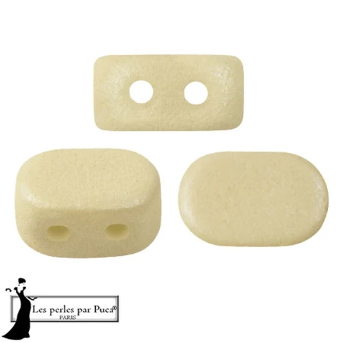 Perle di vetro Lipsi® di Puca® 4x6 mm - Vogue Stone Mat x10g