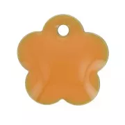 senape - Zecchini in metallo e resina epossidica 10 mm - Senape x10 Zecchini in metallo e resina epossidica 10 mm - Senape x10