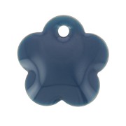 Zecchini in metallo e resina epossidica 10 mm - Petrolio x10