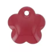 Rosso - Zecchini in metallo e resina epossidica 10 mm - Rosso scuro x10 Zecchini in metallo e resina epossidica 10 mm - Rosso scuro x10