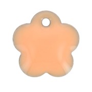 Zecchini in metallo e resina epossidica 10 mm - Rosa chiaro x10