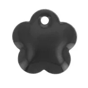 Nero - Zecchini in metallo e resina epossidica 10 mm - Nero x10 Zecchini in metallo e resina epossidica 10 mm - Nero x10