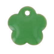 Zecchini in metallo e resina epossidica 10 mm - Verde x10|raw }}