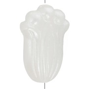 Perle a fiore 12x8 mm - Imitazione di perla d'acqua dolce - Bianco perlato x6