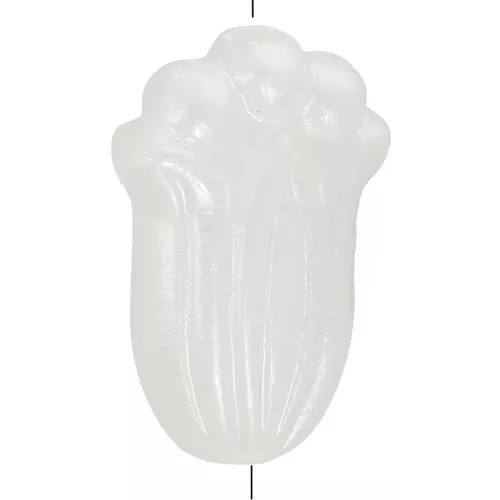 Perle a fiore 12x8 mm - Imitazione di perla d'acqua dolce - Bianco perlato x6
