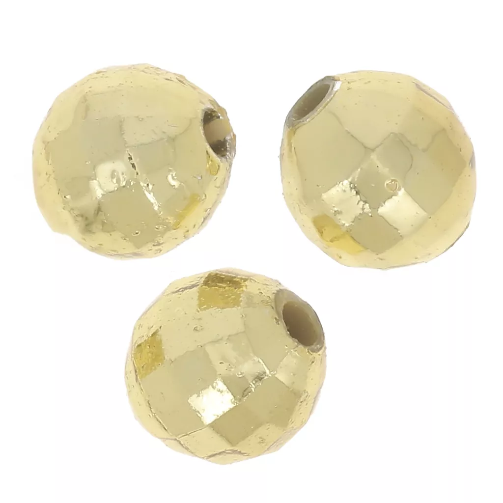 200 Perline R Tonde In Acrilico Opaco Da 10 Mm – Misto Colori Per Creazioni Fai Da Te - 2