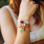 Perle sfaccettate rotonde - sfere sfaccettate in acrilico da 6 mm - Dorato x20