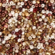 Perla Preciosa 11/0 da 2 mm - Mix Topaz x20 g