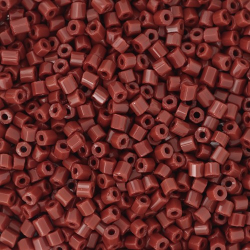 Perla Preciosa Two Cuts 11/0 2 mm - Opaque Light Chocolate x20g