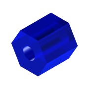 Preciosa Perla di semi a due tagli 11/0 2 mm - Solgel Brown 3 Dyed Satin x20g