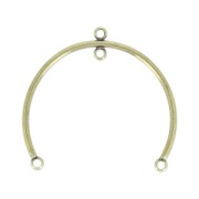 Separatore 4 anelli 37x30 mm bronzo x1|raw }}